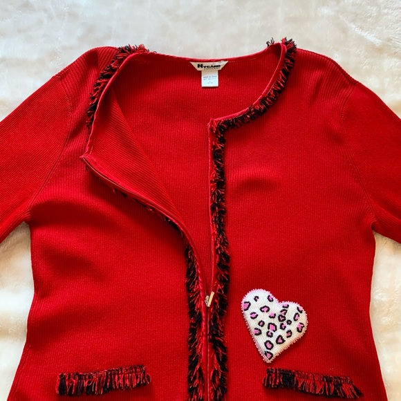 Nygard Ladies Zippered Cardigan - Picture 7 of 12